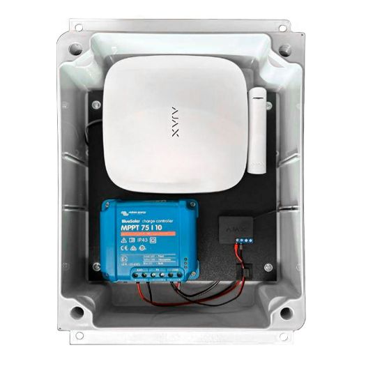 AJ-SITEGUARD-W, Toranj za zaštitu perimetra 360, Solarno napajanje / Foto provjera