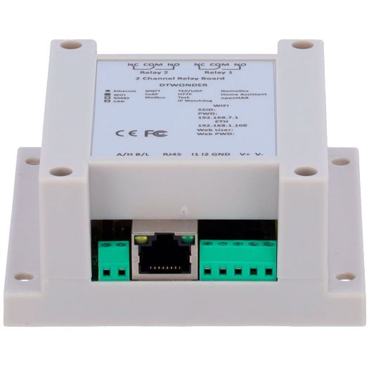 DT-R002, Modul za prikupljanje podataka i upravljanje, 2 digitalna ulaza | 2 relejna izlaza (NO/NC)