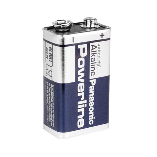 BATT-6LR61, Panasonic, Baterija PP3 / 6LR61, Napon 9,0 V, Alkalni, Nominalni kapacitet 510 mAh