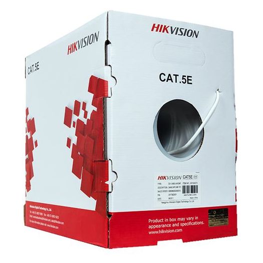 DS-1LN5E-S, Hikvision UTP kabel kategorije 5E, Bezkiselični vodič, 99, 5% bakar