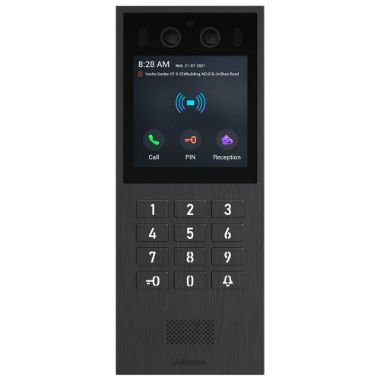 AK-X912K, Vandalski, otporni IP video interfon IK08 za nadžbuknu montažu, Dvostruka kamera 2 Mpx | Bi