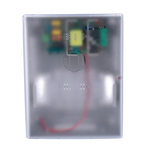 AC-12DC5A-BAT17AH-P Power supply for access control   Configurable NO/NC 