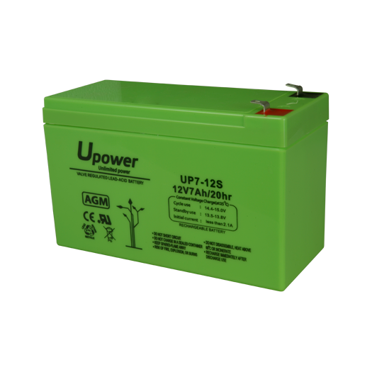 BATT1270-U Upower   Rechargeable battery   AGM lead acid technology   Voltage 12 V 