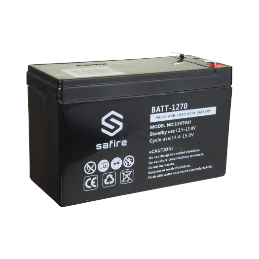 BATT-1270 Rechargeable battery   AGM lead acid technology   Voltage 12 V 