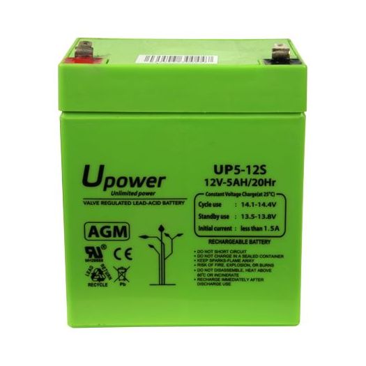 BATT-1250-U, Upower, Punjiva baterija, Voditelj godišnje skupštine, tehnologija kiselina, Napon 12 V