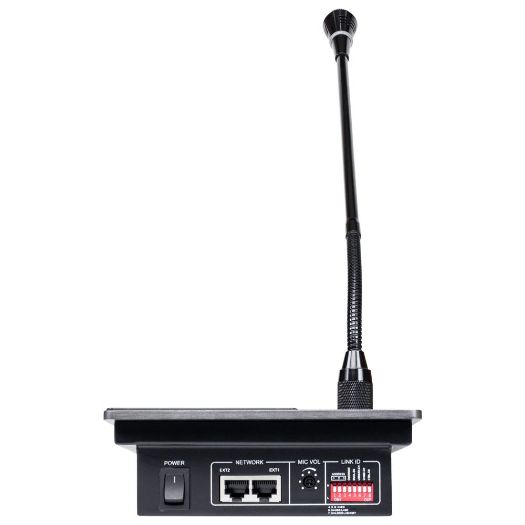 DSPPA-DMA60M, Stolni mikrofon, Pritisnite gumb za obavijesti, Može se povezati do 6 mikroelemenata