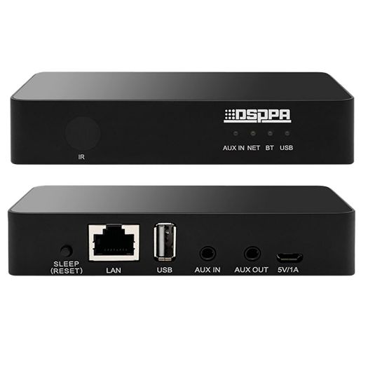 DSPPA-DW01, Bežični uređaj za reprodukciju, WiFi veza, Bluetooth veza, Reprodukcija s USB-a