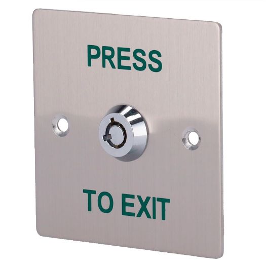 EXITBUTTON307, Pritisnite gumb s ključem, Profesionalna upotreba, Testirano na 500.000 upotreba