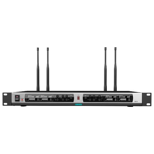 DSPPA-D5816, Prijemnik za bežični mikrofon, Četiri kanala, Podudaranje po IR-u