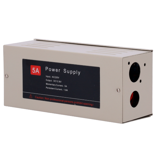 AC-12DC2A Power supply for access control   Configurable NO/NC   DC output 12.8V / 1.8A 