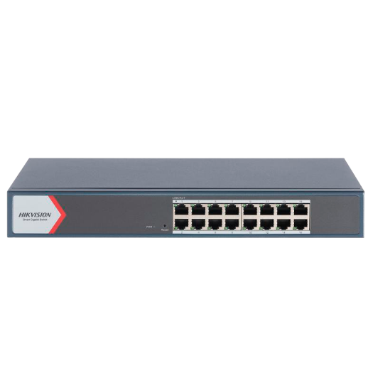 DS-3E1516-EIV3 Hikvision Gigabit Managed Switch   16 RJ45 10/100/1000 Mbps  