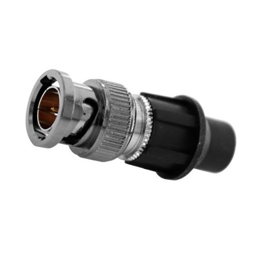 CON100-CAP, Muški BNC konektor, Jednostavan, Brzo, Višekratno upotrebljivo, Reciklira se, Univerzalna kompatibilnost s mikrokoaksijalnim i RG59 kabelima