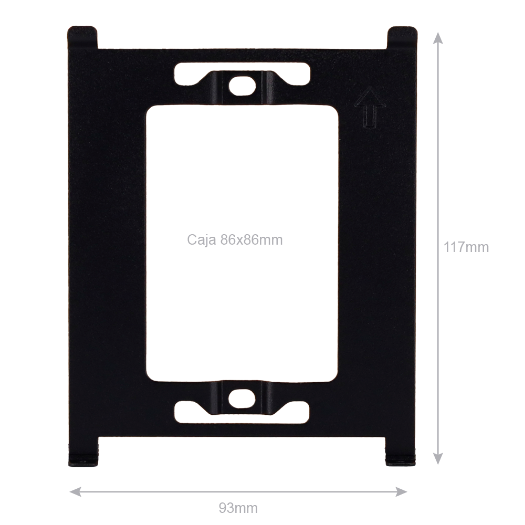 AK-S563W Android 12.0 monitor for video intercom system   IPS display of 8" 