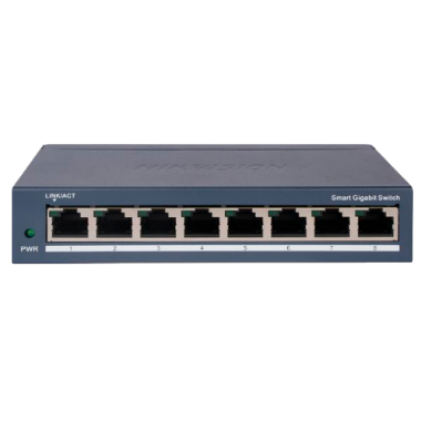 DS-3E1508-EIV2 Hikvision Gigabit Managed Switch   8 RJ45 10/100/1000 Mbps  