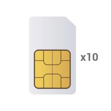 10XM2M-CARD-EU, Paket od 10 SIM kartica M2M, GlobalSIM Multi, operater, 2G/3G/4G/5G