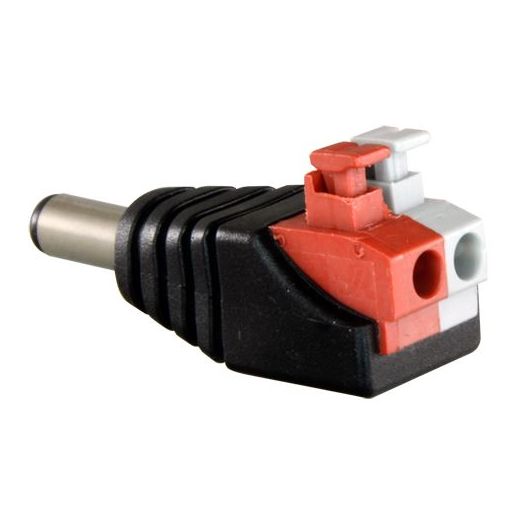 CON280A, safir, Jednostavno spajanje DC Jack muškog konektora, Izlaz +/ od 2 terminala