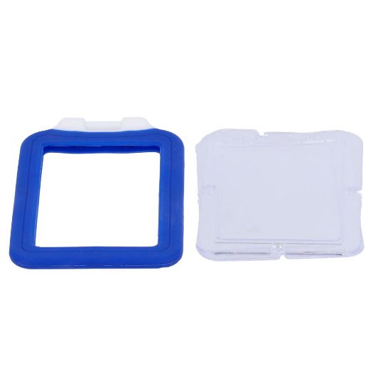 CARD-HOLDER-V-BLUE, Vlasnici kartica, Vertikalni raspored, Zaštitna plastična folija