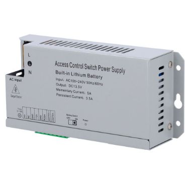 AC-12DC3A-BAT, Napajanje za kontrolu pristupa, Konfigurabilni NO/NC, DC izlaz 13,5 V / 3,5 A