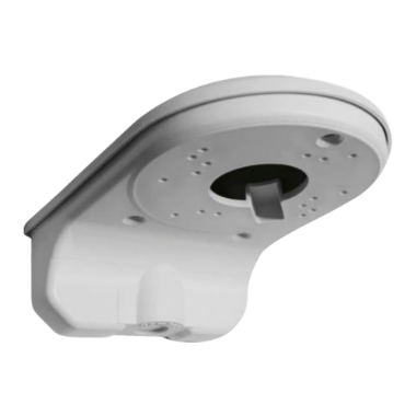 CBOX-DM-115 Wall bracket for Dome camera   White colour   Made of plastic 