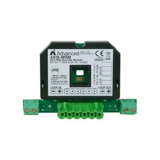 ADV-AXIS-WSM, Napredno sučelje za povezivanje sirene, Omogućuje spajanje naprednih konvencionalnih sirena u analogne sustave