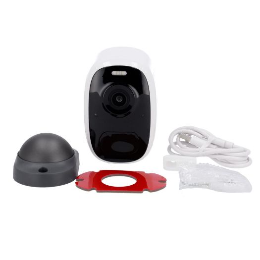 CG122, VicoHome Vanjski 3Mpx Wifi na baterije, PIR senzor / Pametno otkrivanje (oblak)