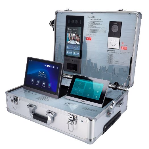 AK-DEMOKIT, Vitrina, Akuvox video portafoni, WiFi ruter i PoE preklopnik