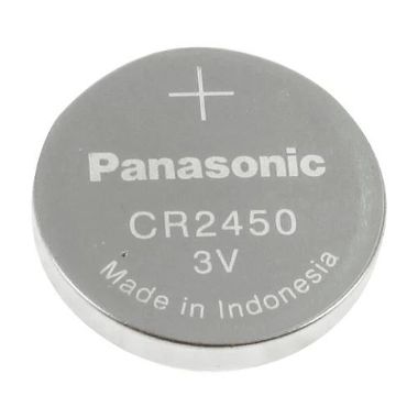 BATT-CR2450, Panasonic, Baterija CR2450, Napon 3,0 V, Litij, Nominalni kapacitet 620 mAh