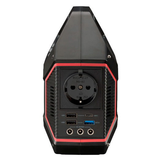 BATP100W-LI155WH Rechargeable lithium battery   Large capacity 155Wh   1 AC 220V output 