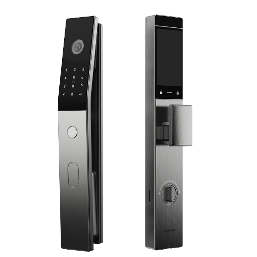 AK-SL60 Intelligent lock with video intercom   Facial, palm, vein, fingerprint, card, NFC and PIN 