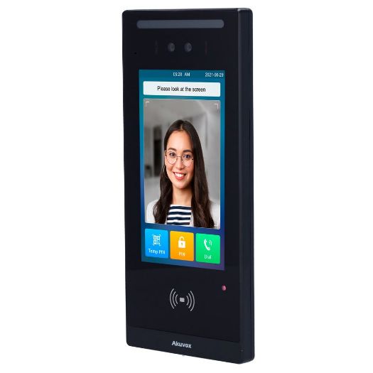 AK-E18C, IP video ulazna vrata s kontrolom pristupa, Kamera 2 Mpx: Dvije, način zvuka i videa