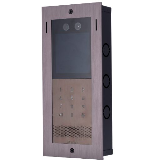 AK-BR-X912-F Front panel and flush mount box   Akuvox specific AK X912S 