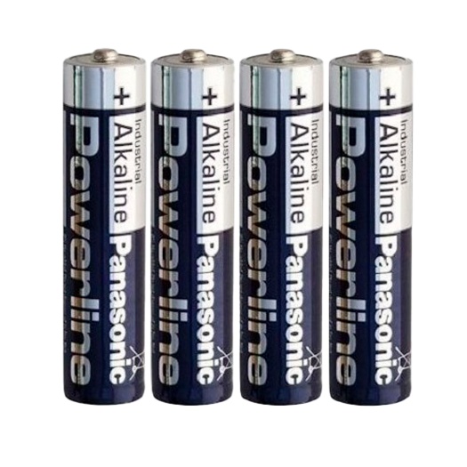 BATT-LR03-P/4P Panasonic   Battery AAA/LR03   Pack of 4 batteries   1.5 V 