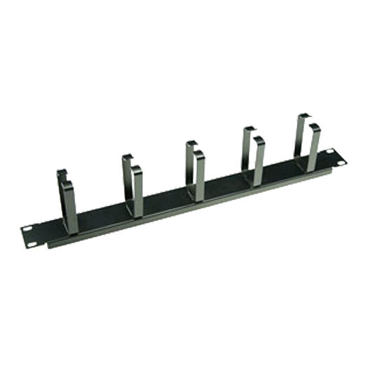 CBM-1U Cable organizer   Valid for 19" racks   Height 1U   Black colour 
