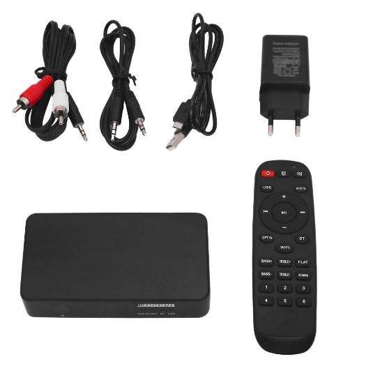 DSPPA-DW01, Bežični uređaj za reprodukciju, WiFi veza, Bluetooth veza, Reprodukcija s USB-a