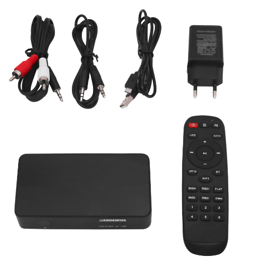 DSPPA-DW01 Wireless player   WiFi connection   Bluetooth connection   USB playback 