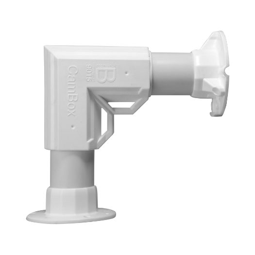 CBOX-L9015 Angled wall mount bracket   Suitable for outdoor use   Compatible with all CamBox products 