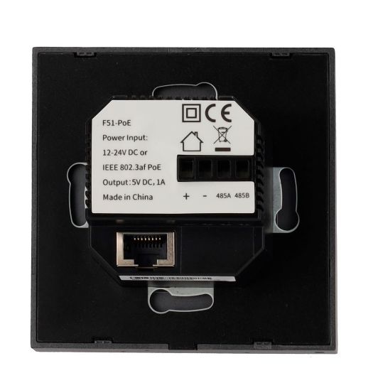 AK-KS41-POE-EU, Linux monitor za kućnu automatizaciju, 3,27" TFT zaslon, Dva