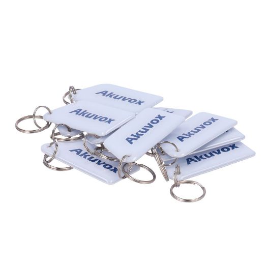 AK-TAG-MF, Privjesak za ključeve s oznakom blizine, Identifikacija putem radija, frekvencija, Pasivna MF: Sjajna epoksidna smola