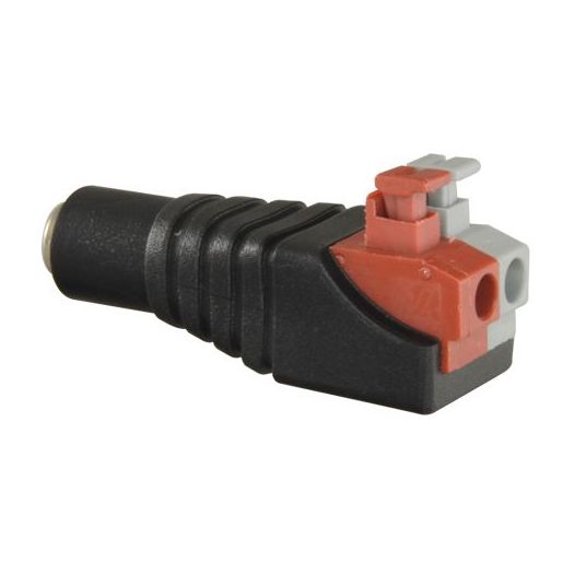 CON285A, safir, Ženski DC konektor za jednostavno spajanje, Izlaz +/ od 2 terminala