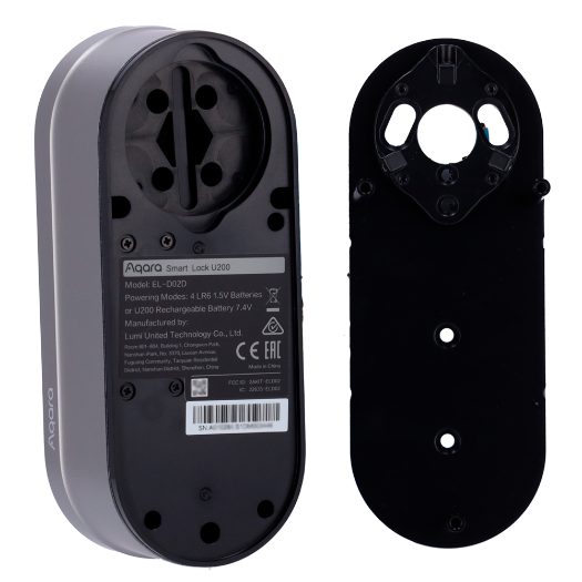 AQ-EL-D02D-S Aqara Smart Lock U200 Silver   Matter over Thread / Bluetooth &amp; NFC  