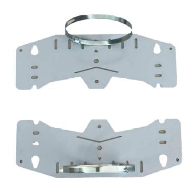 BOXPOLE-4030, Stup i zidni nosač, Promjer raspona 90, 100, 2 komada