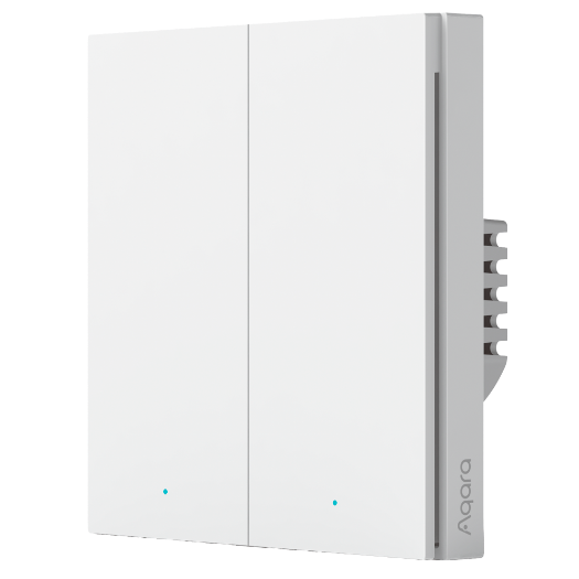 AQ-WS-EUK02 Aqara Smart Wall Switch H1   Zigbee 3.0    Requires AQARA HUB 