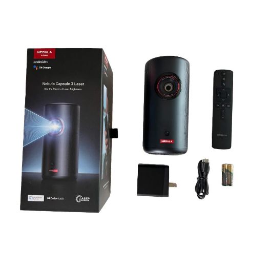 ANK-NEBULA-CAPSULE3-PROJECTOR, Nebula Capsule 3 1080p projektor, WiFi veza / Google TV OS
