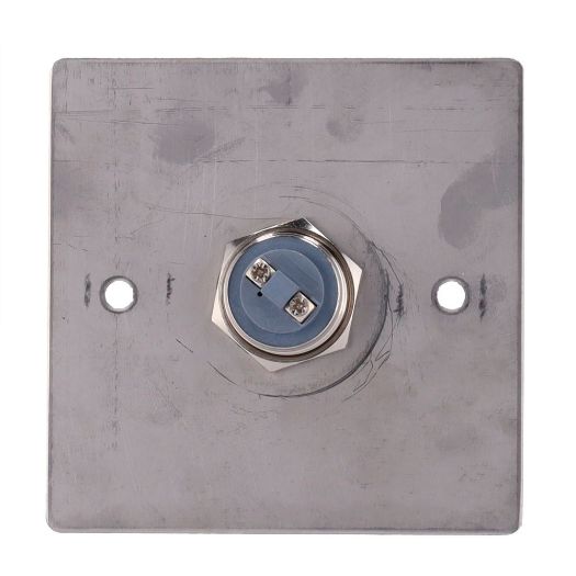 EXITBUTTON305, Gumb za otpuštanje vrata, Hemisferičan, Testirano na 500.000 upotreba, NO/COM: Ugradbeni ili površinski montirani