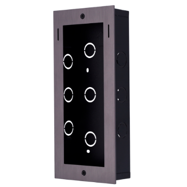 AK-BR-X912-F Front panel and flush mount box   Akuvox specific AK X912S 