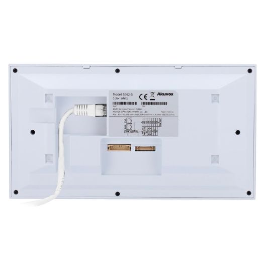 AK-S562W-S-WHITE, Linux monitor za video interfon, 7" TFT zaslon | Površinska montaža