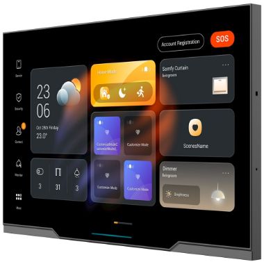 AK-PH81-POE-ST, Android 12.0 monitor za kućnu automatizaciju, TFT zaslon od 10" | Treći