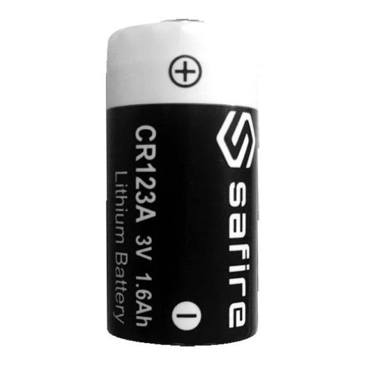 BATT-CR123A, safir, Baterija CR123A, Napon 3,0 V, Litij, Nominalni kapacitet 1600 mAh