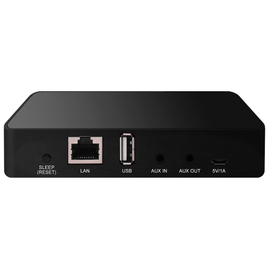 DSPPA-DW01 Wireless player   WiFi connection   Bluetooth connection   USB playback 