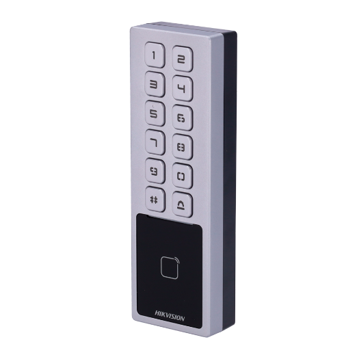 DS-K1T805MBWX Kontrola pristupa IP65 IK08 MF kartica i PIN 3.000 korisnika | 100.000 zapisa 